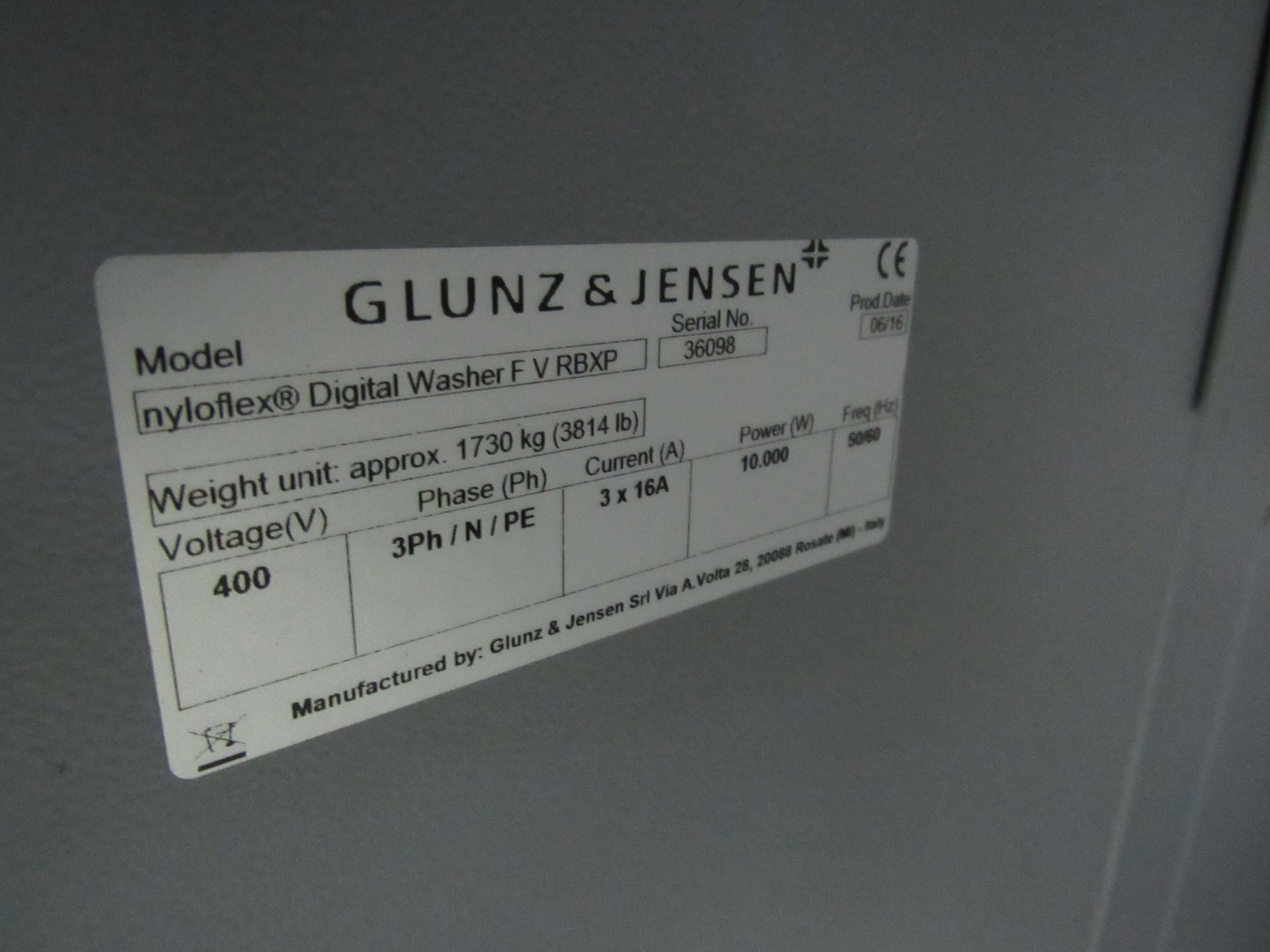 Glunz & Jensen Nylor Digital Washer F V RBXP Plate - Bild 5 aus 5