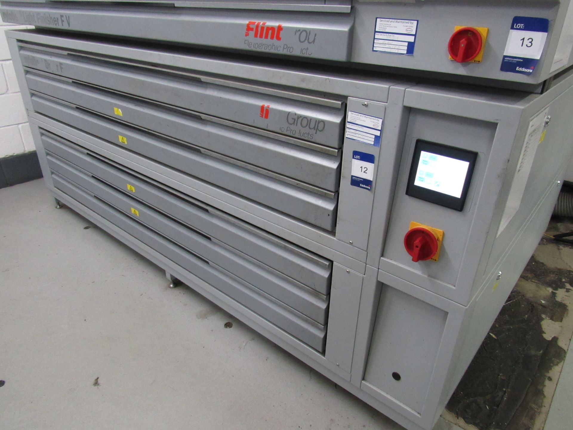 Flint FV 6 Drawer Drier, Serial Number 35823, 2014 - Image 3 of 6