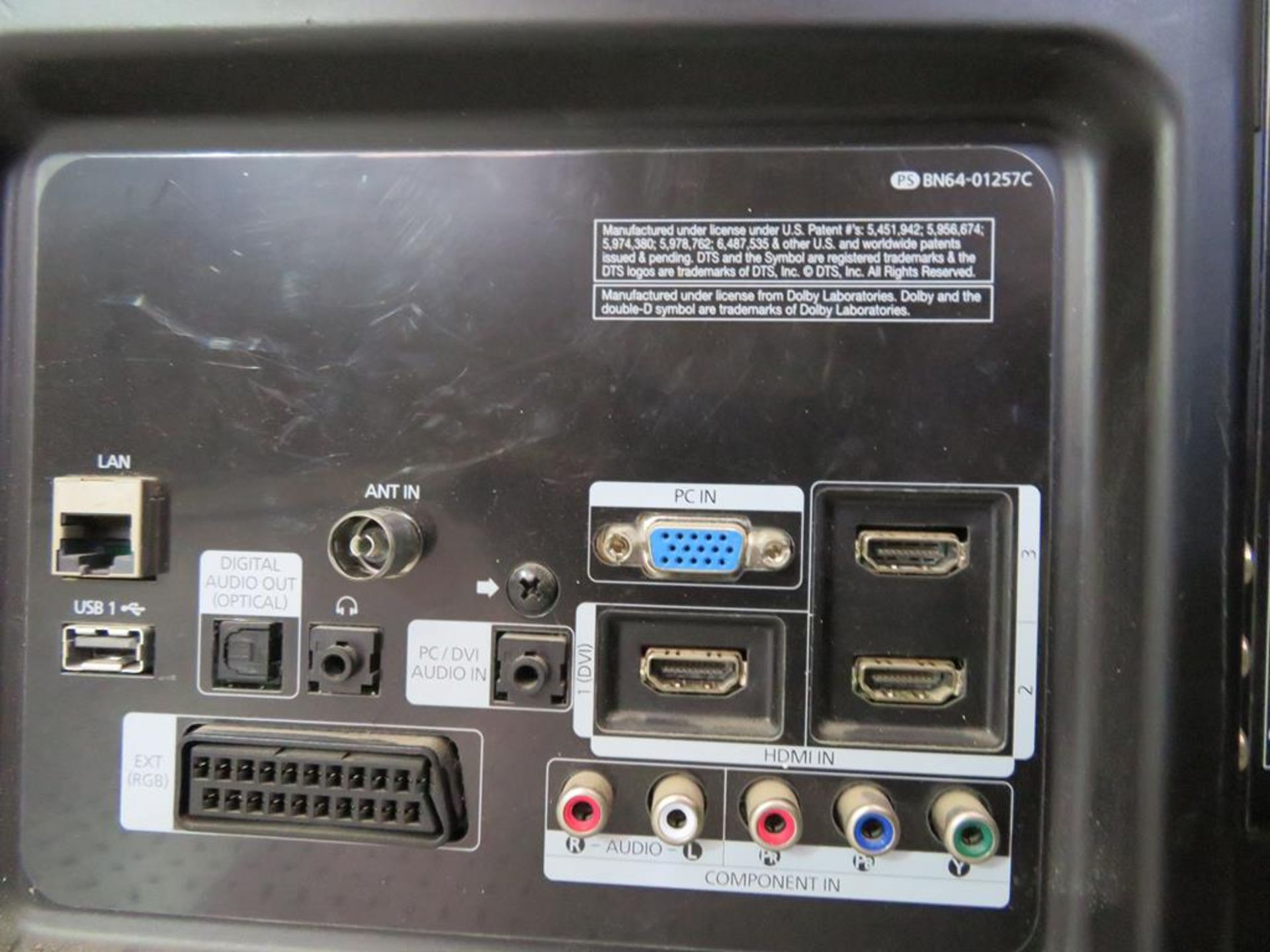 Samsung PS50C550G1WXXU 50" Plasma TV in box - Image 8 of 11