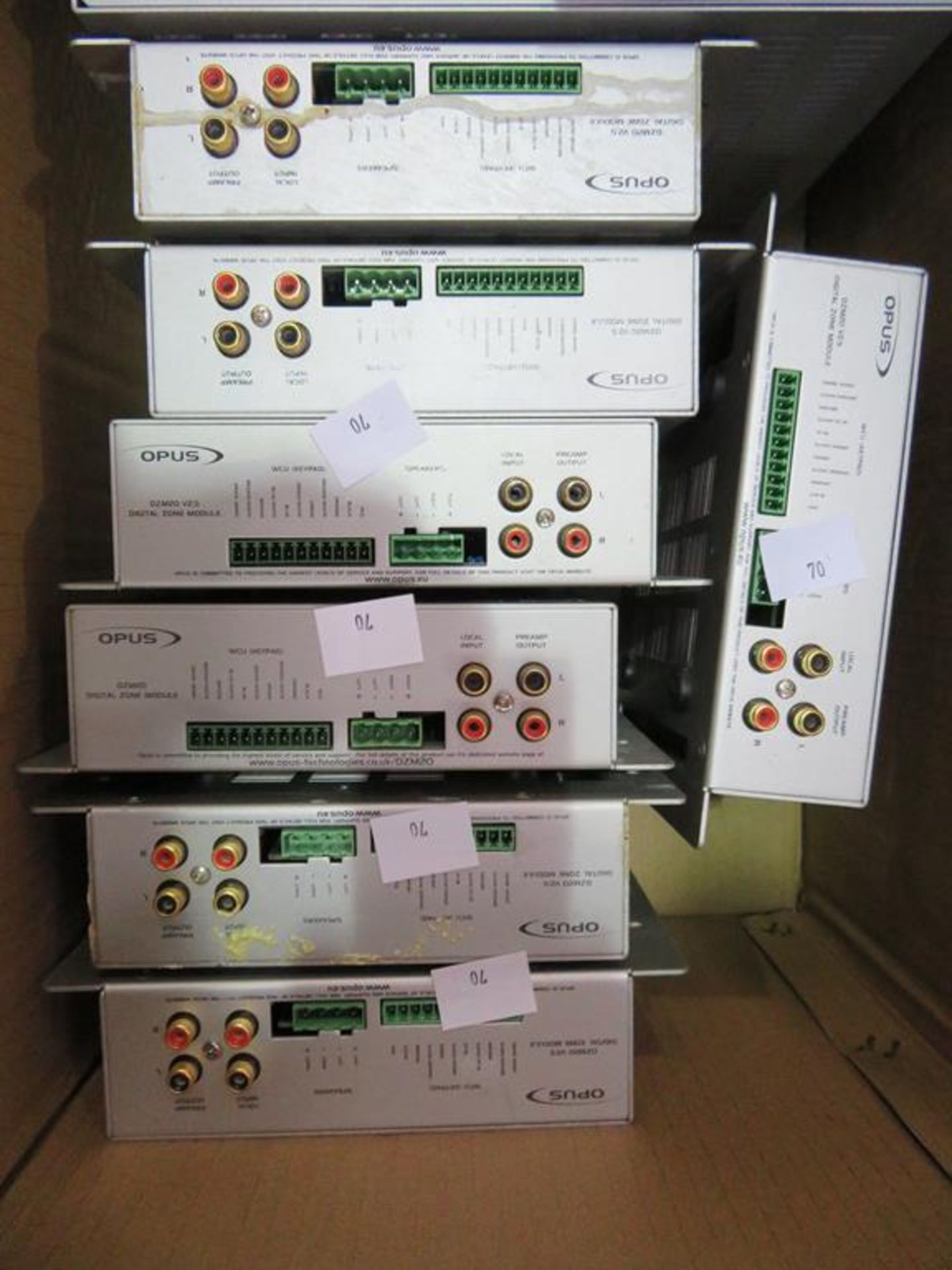 8 x Opus DZM20 Digital Zone Modules with 2 x DZM100 Digital Zone Modules - Image 3 of 5