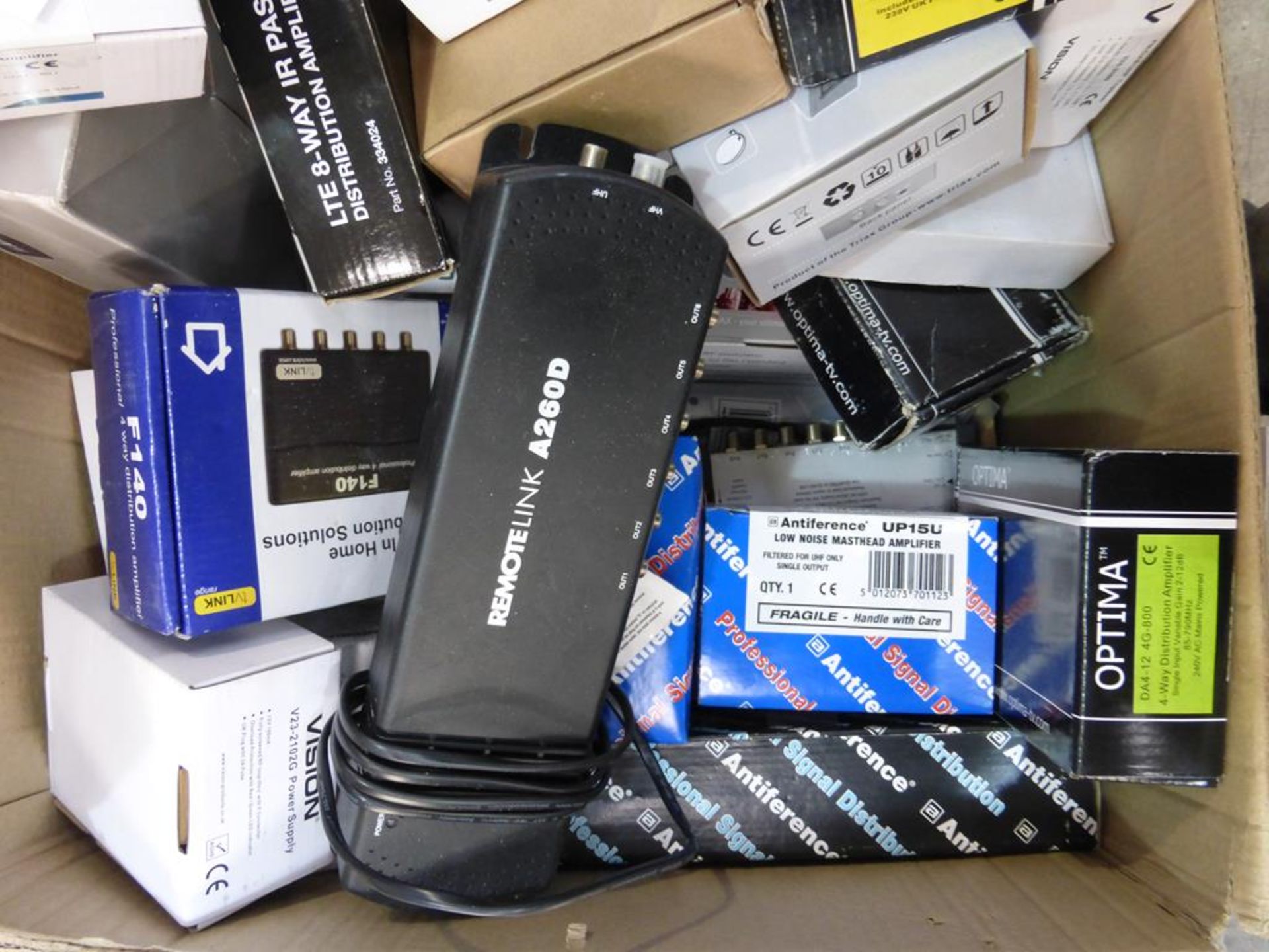 A large box of mixed Audio Visual Equipment - Image 4 of 9