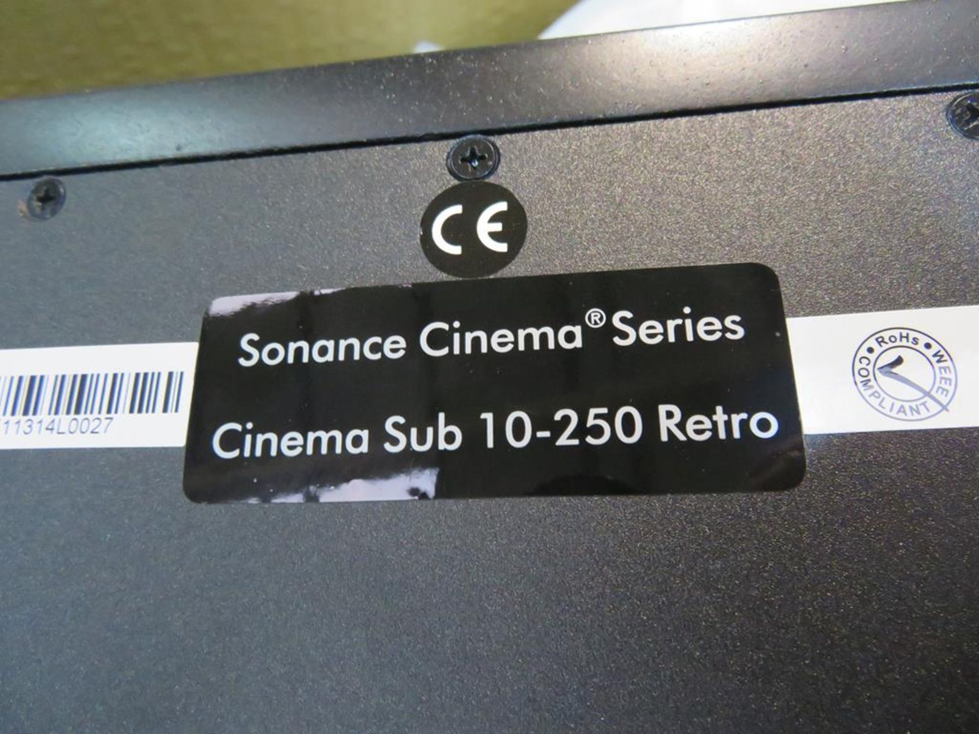 Sonance Cinema Subwoofer - Image 2 of 3