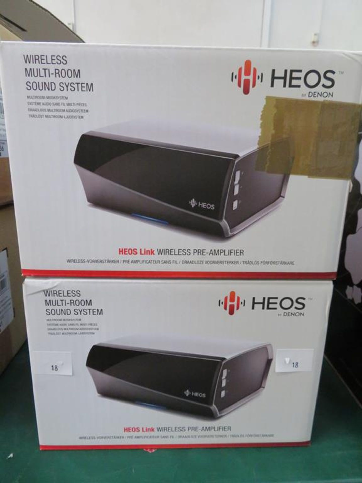 2 x Denon HEOS Wireless Multi-Room Sound System