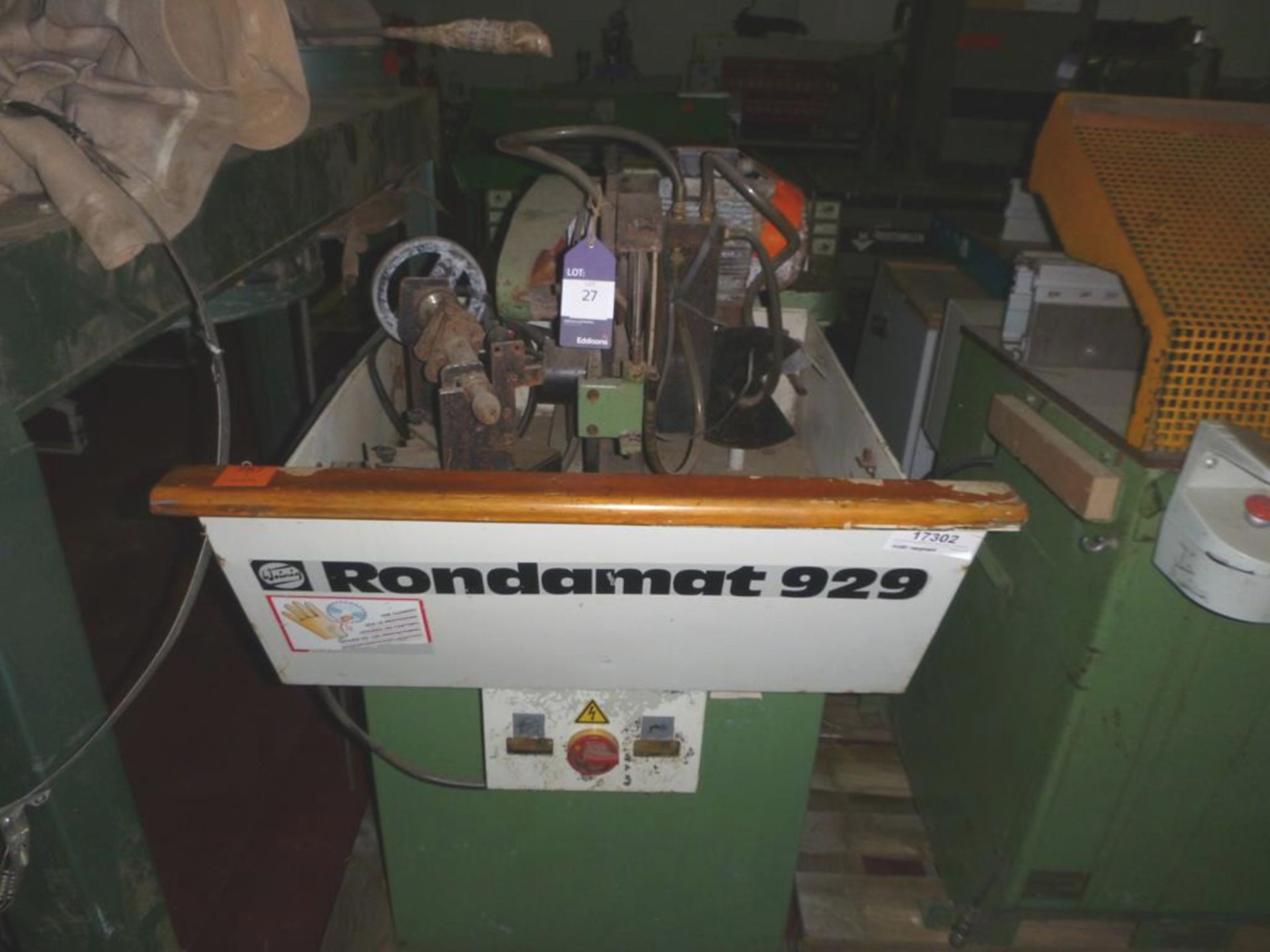 Weinig Rondamat 929 Cutter Profile Grinder