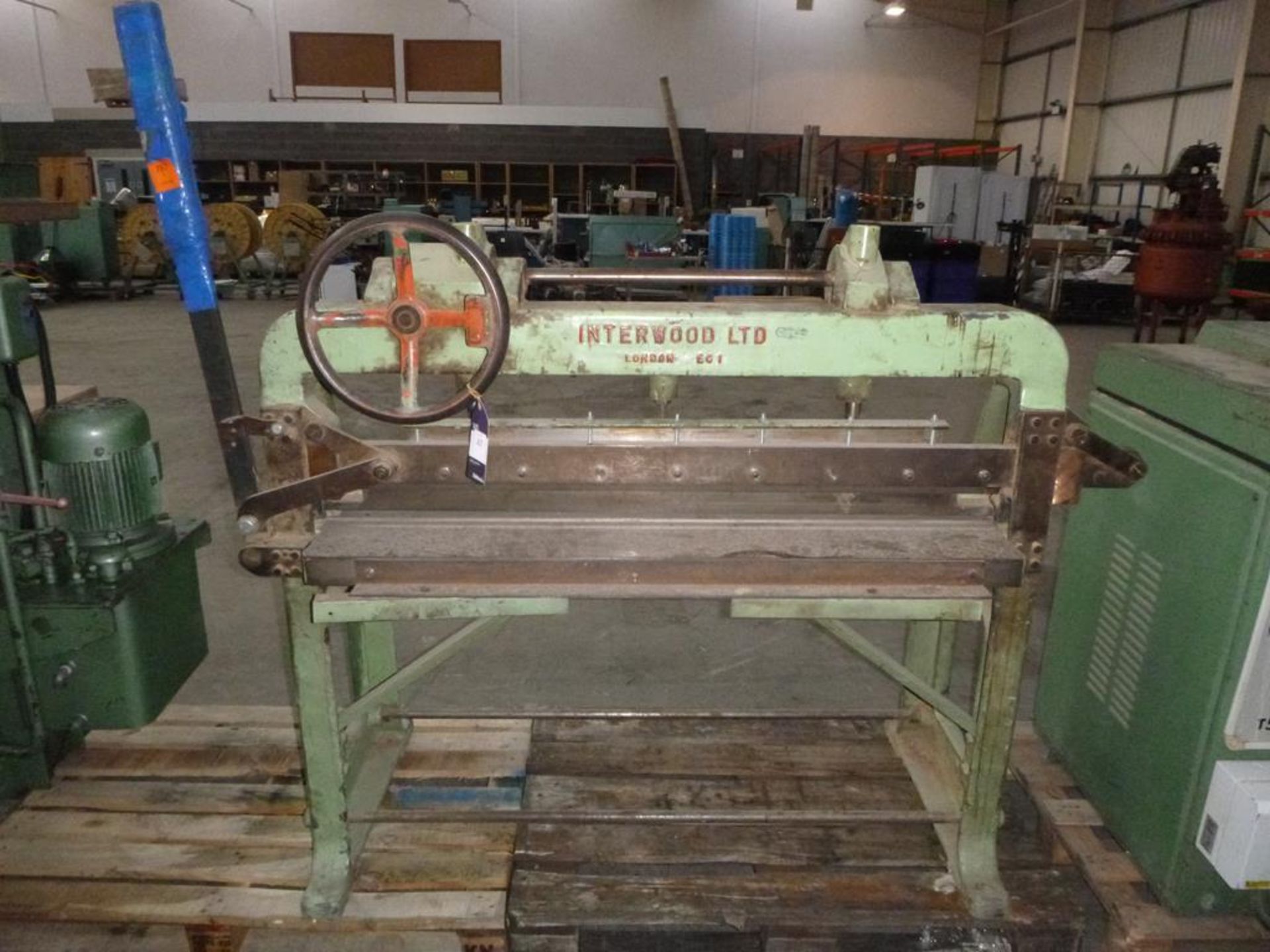 Interwood 1200 Hand Guillotine