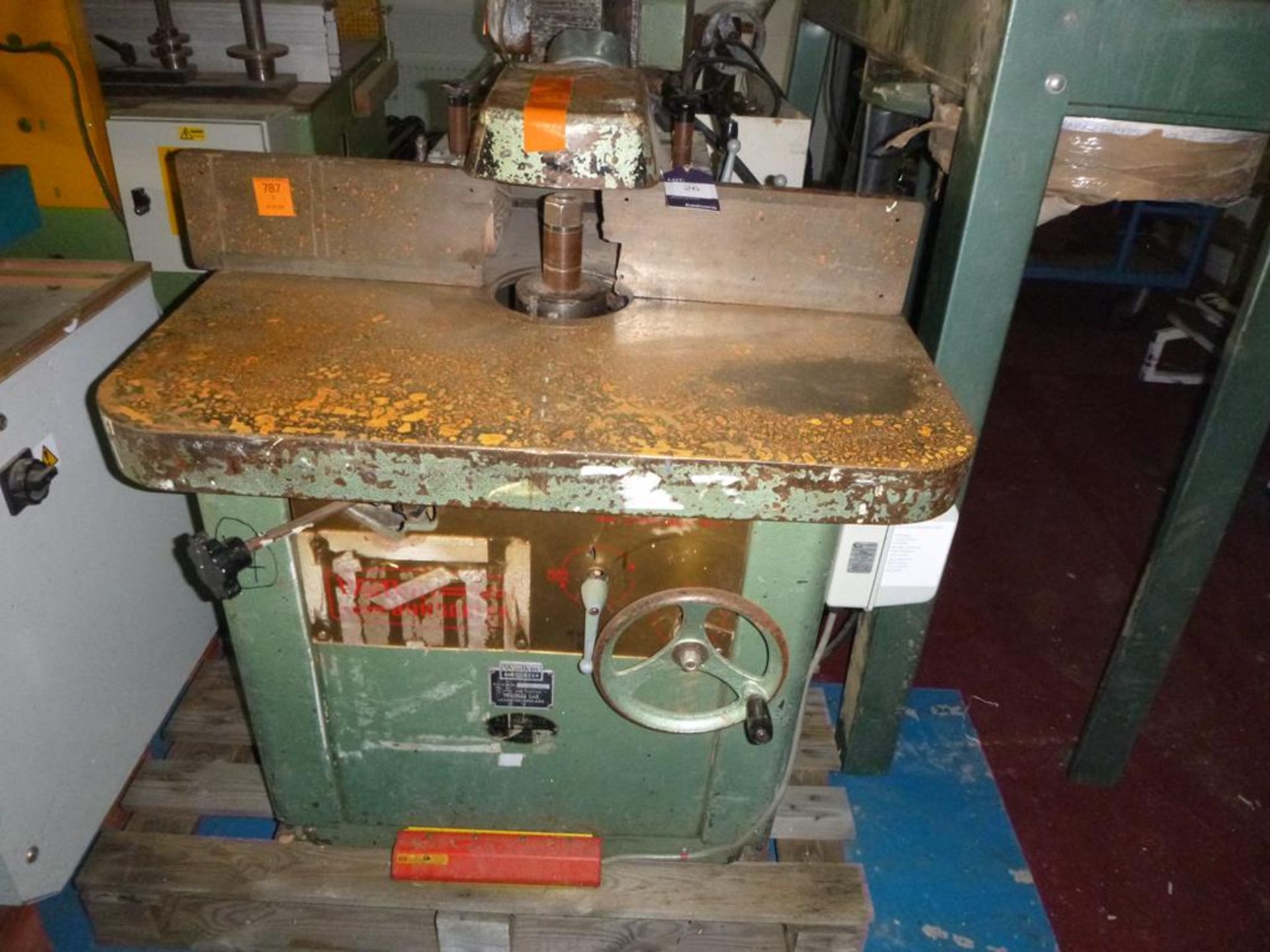 Wadkin Bursgreen Spindle Moulder