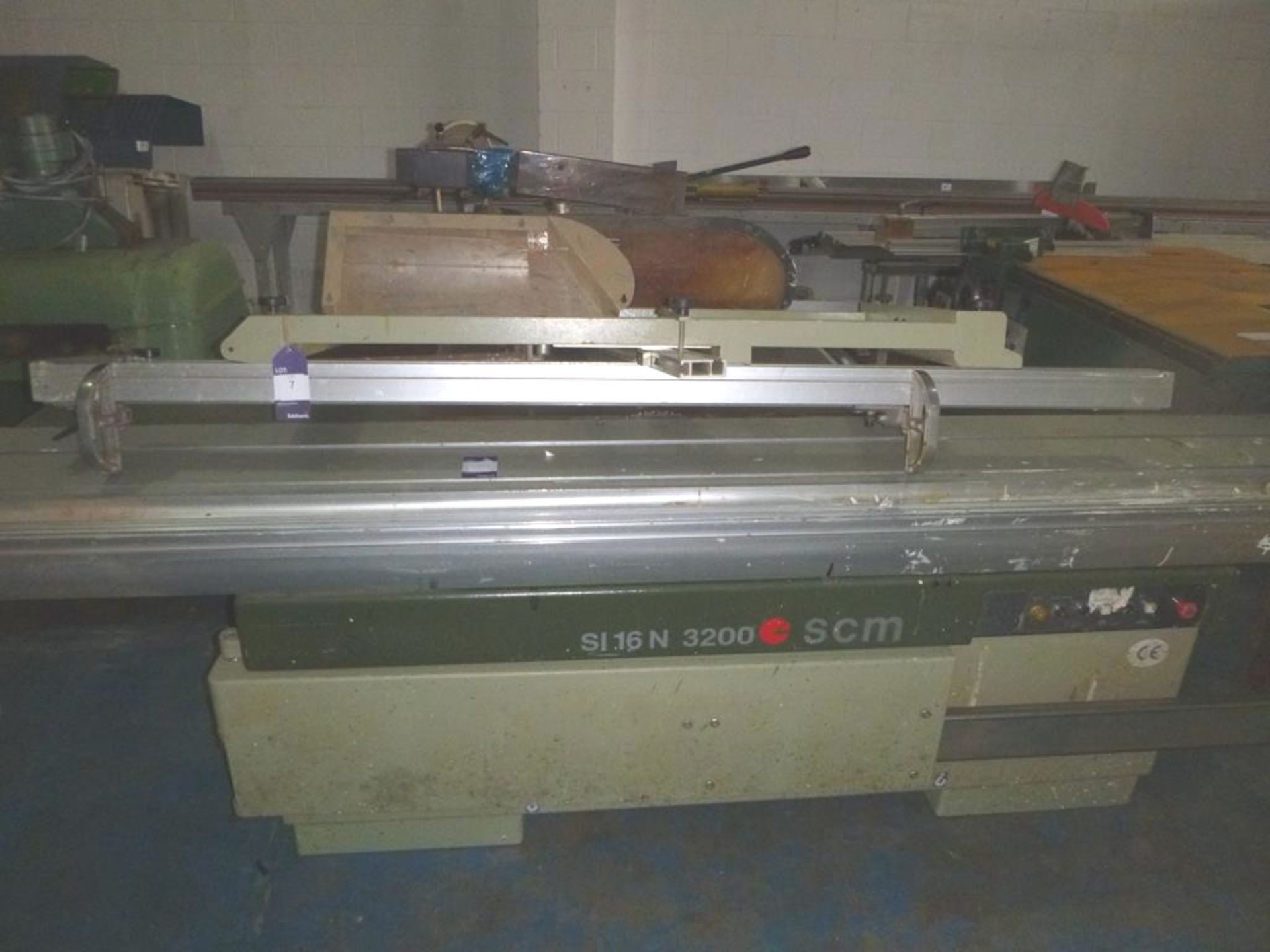 An SCM Sliding Table Panel Saw