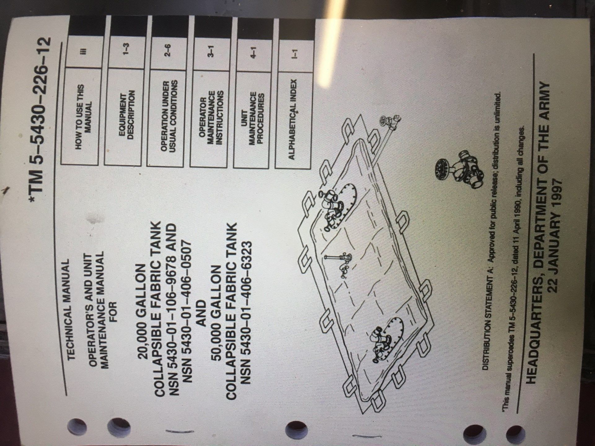 20,000 Gallon Bladder Tank Kit - Image 3 of 7