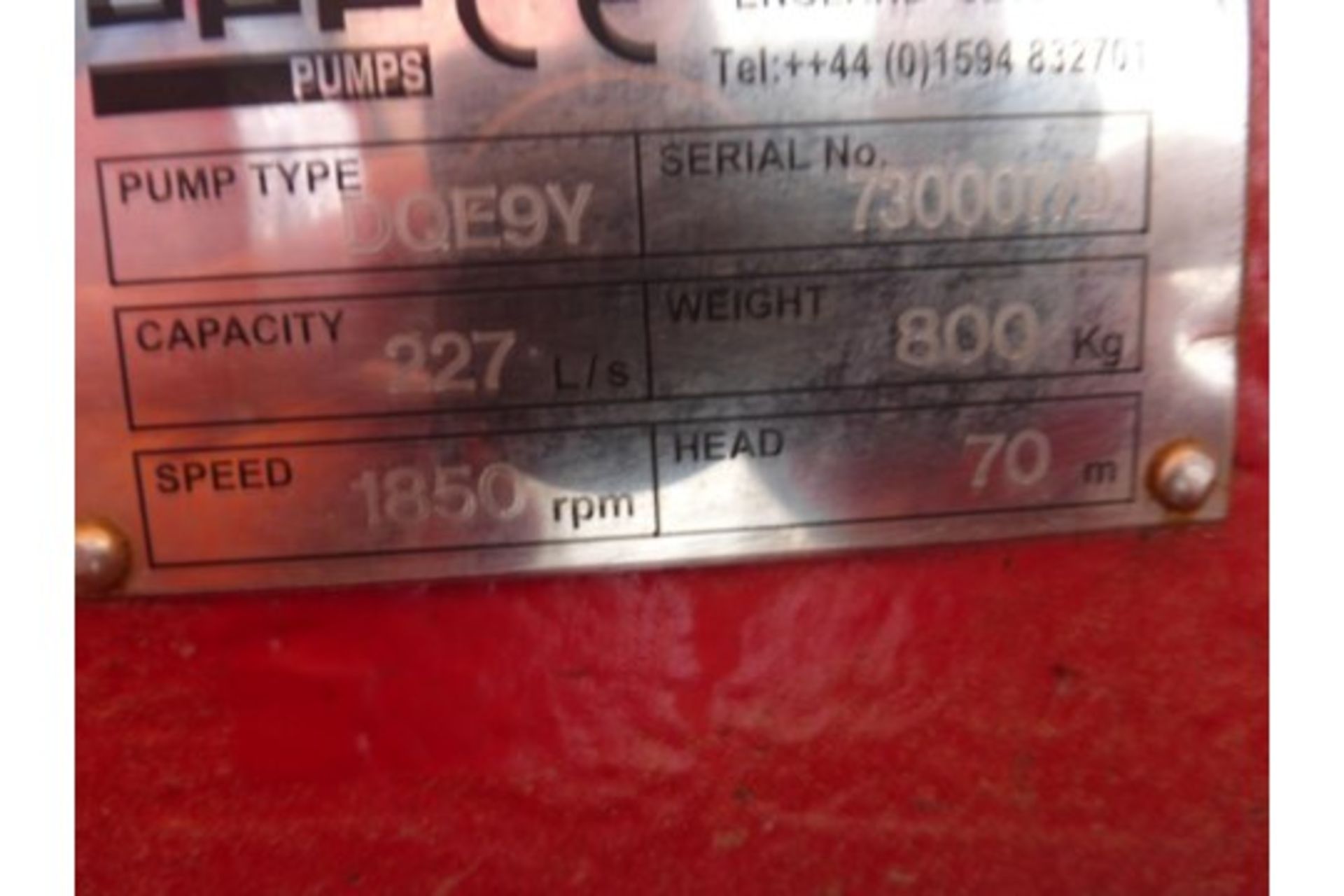 Iveco 423HP High Volume Fire Pump - Image 3 of 5