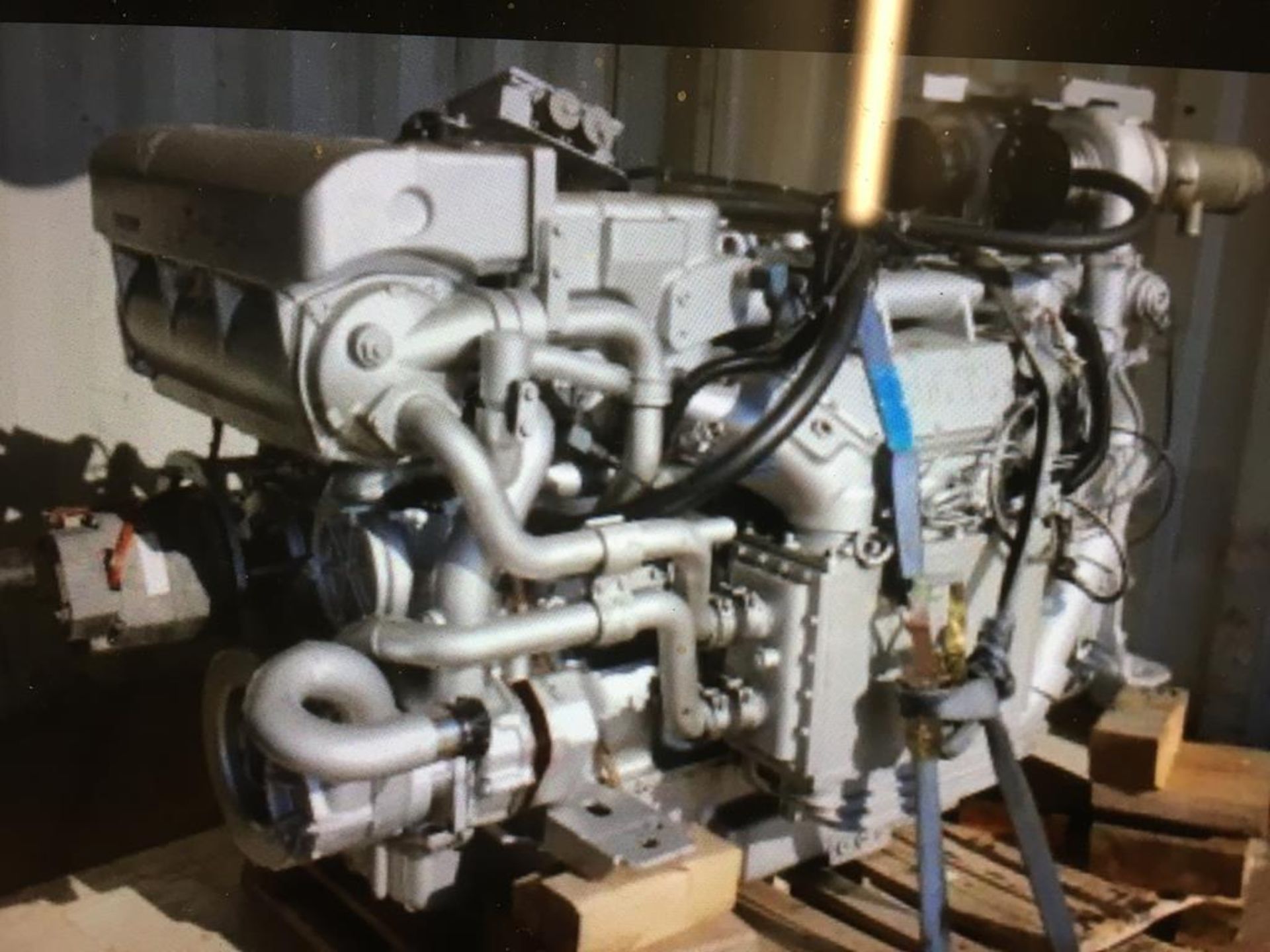 Isotta Fraschini Model L130GTS Marine Turbo Diesel Engine - Image 3 of 5