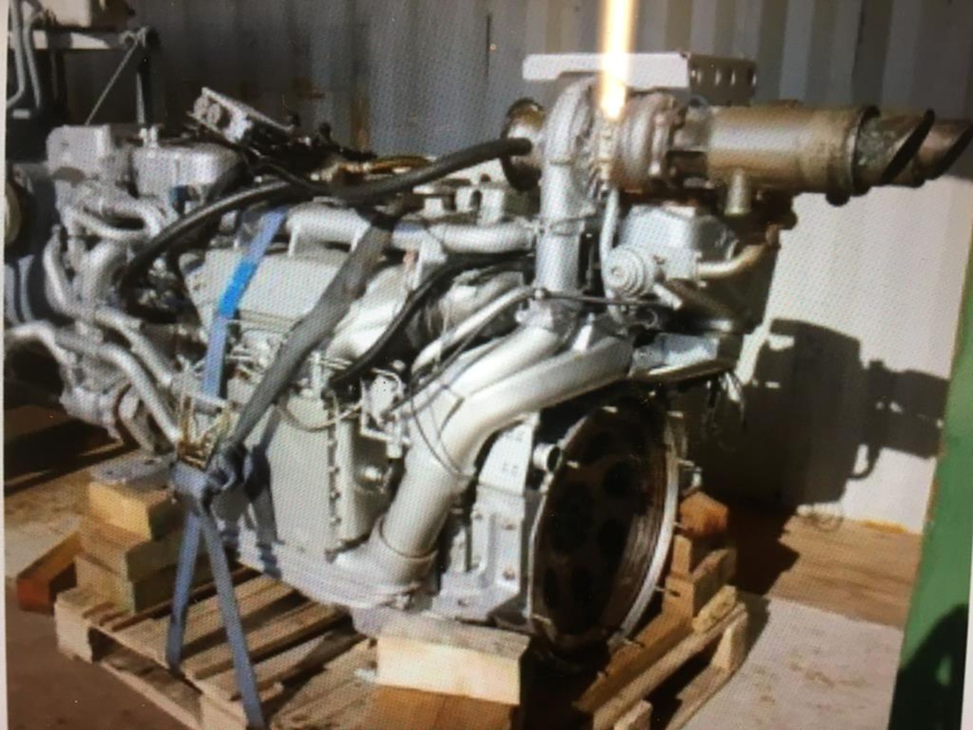 Isotta Fraschini Model L130GTS Marine Turbo Diesel Engine - Image 2 of 5