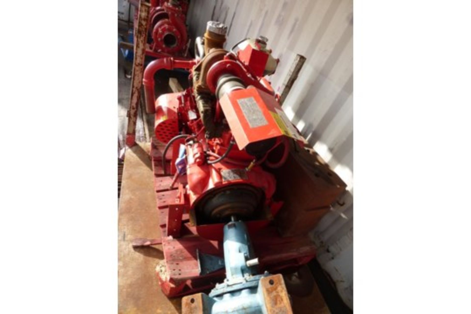 John Deere/Clarke Fire Pump - Image 2 of 4