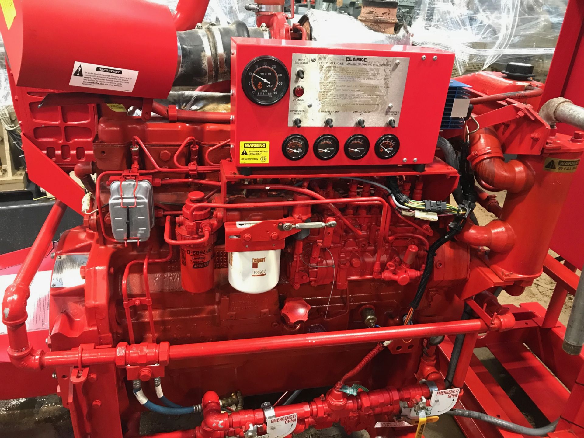 John Deere/Grundfos High Volume Skid Mounted Fire Pump