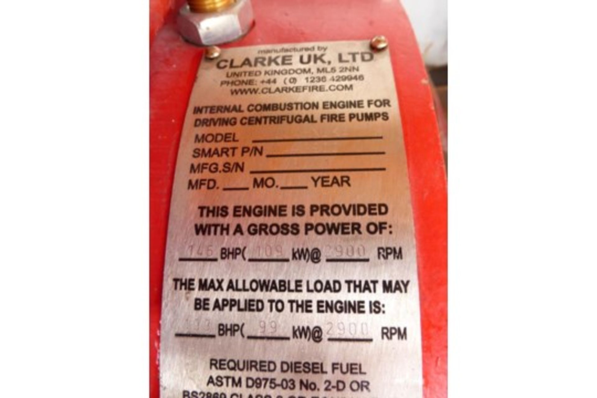 John Deere/Clarke Fire Pump - Image 4 of 4