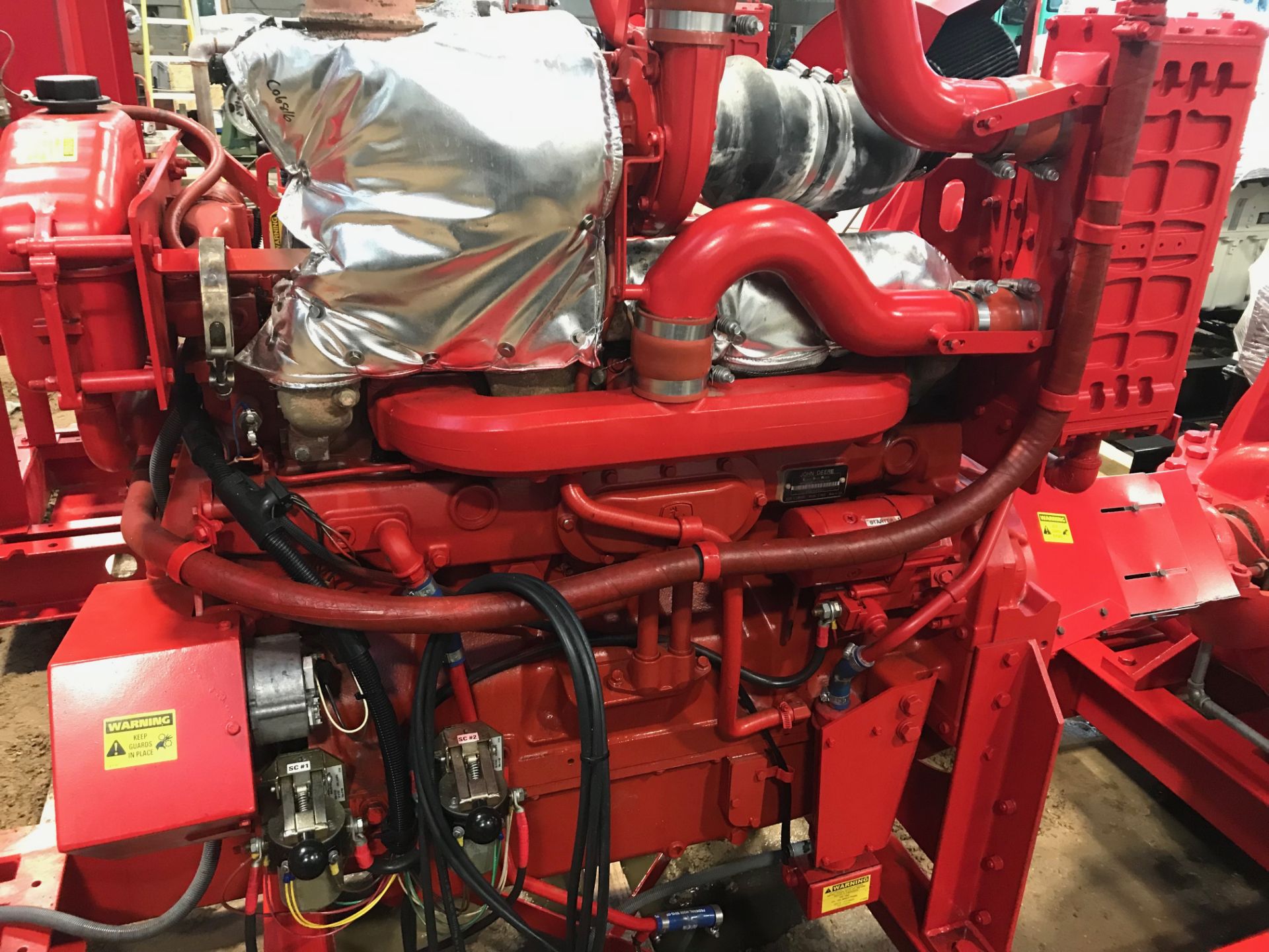 John Deere/Grundfos High Volume Skid Mounted Fire Pump - Image 2 of 6