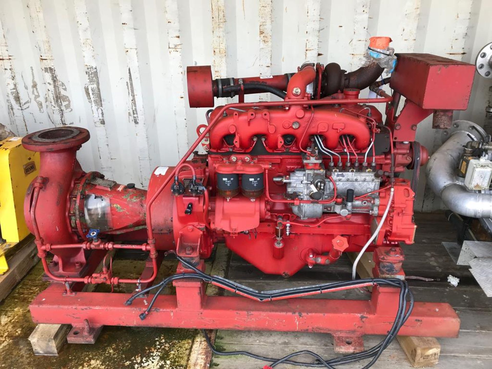 Iveco 6 cylinder Turbo Diesel Fire Pump