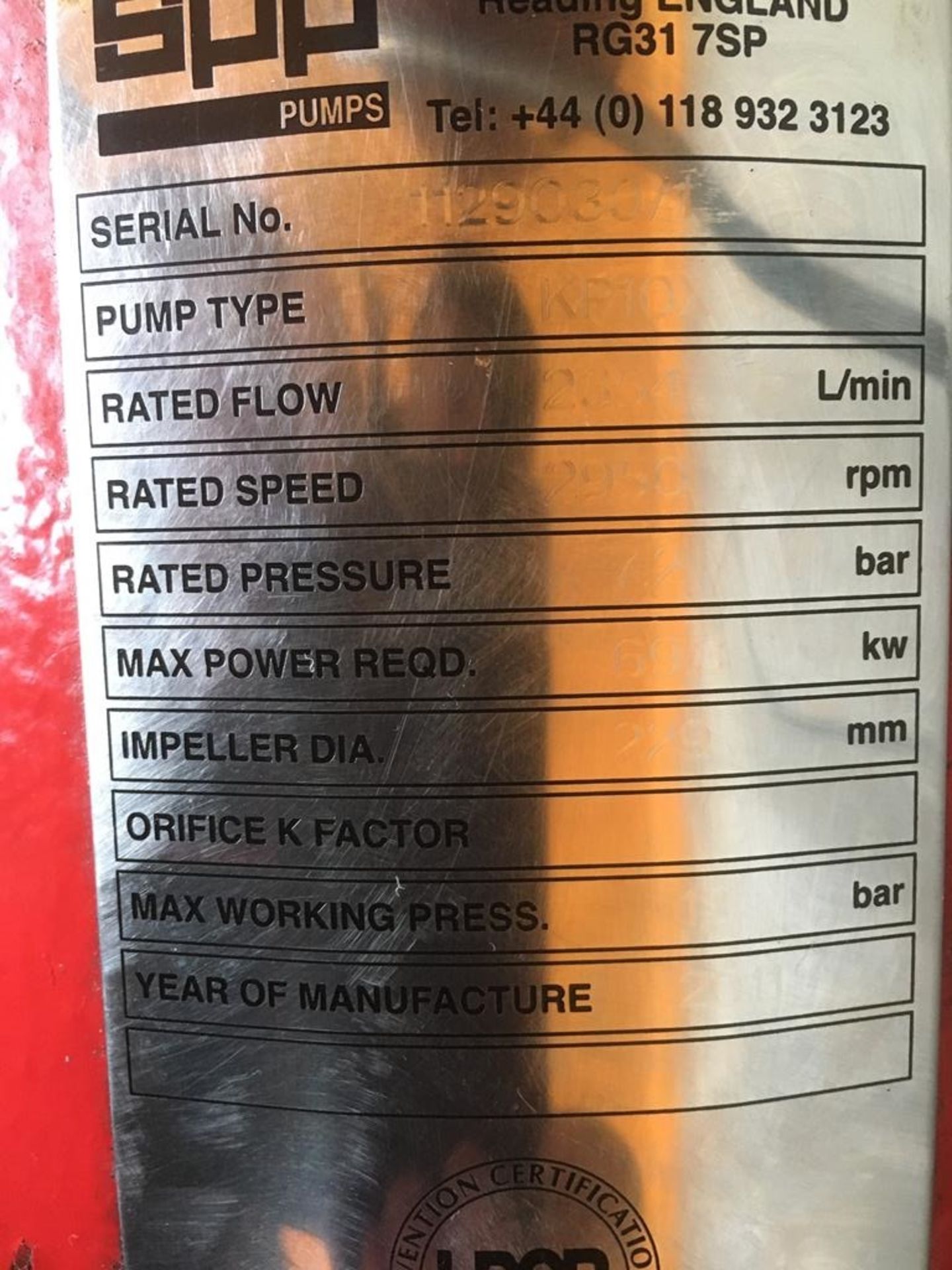 John Deere/SPP 4 cylinder Diesel Pump - Image 6 of 6