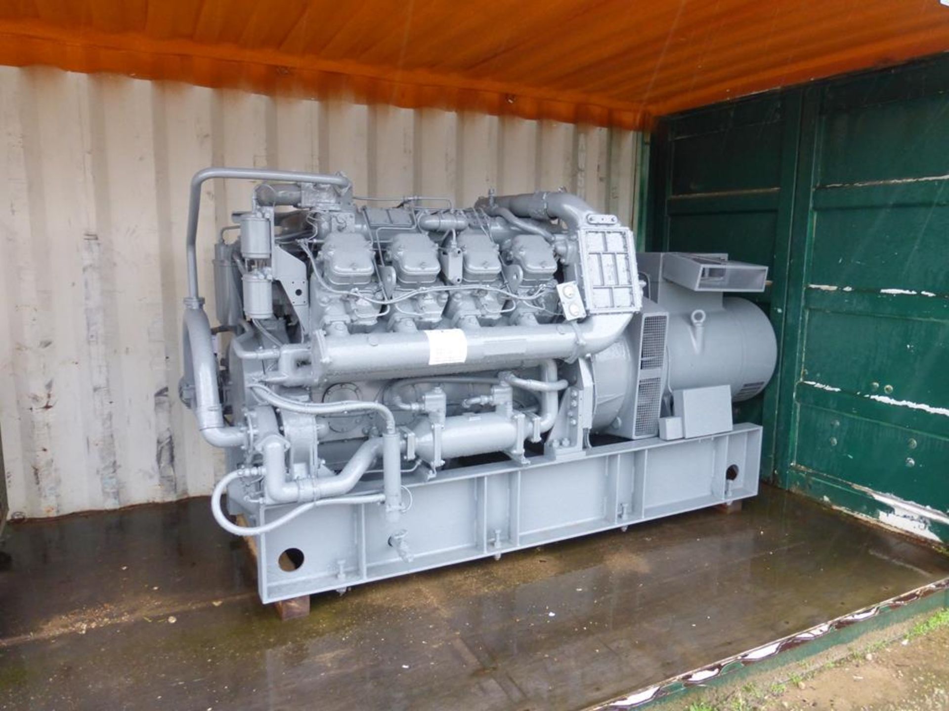 Dale Generators A 470KVA Standby (428KVA Continuous) Skid Mounted Diesel Generator with ...