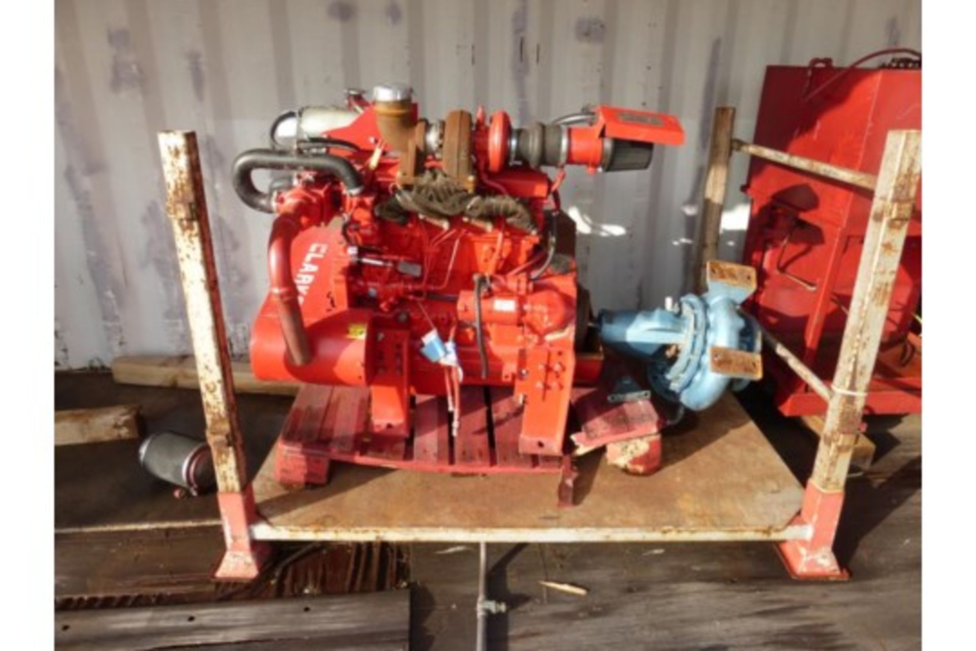 John Deere/Clarke Fire Pump