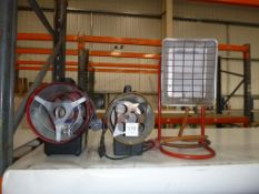 2 x 240V Gas Heaters and a Solitare Gas Heater