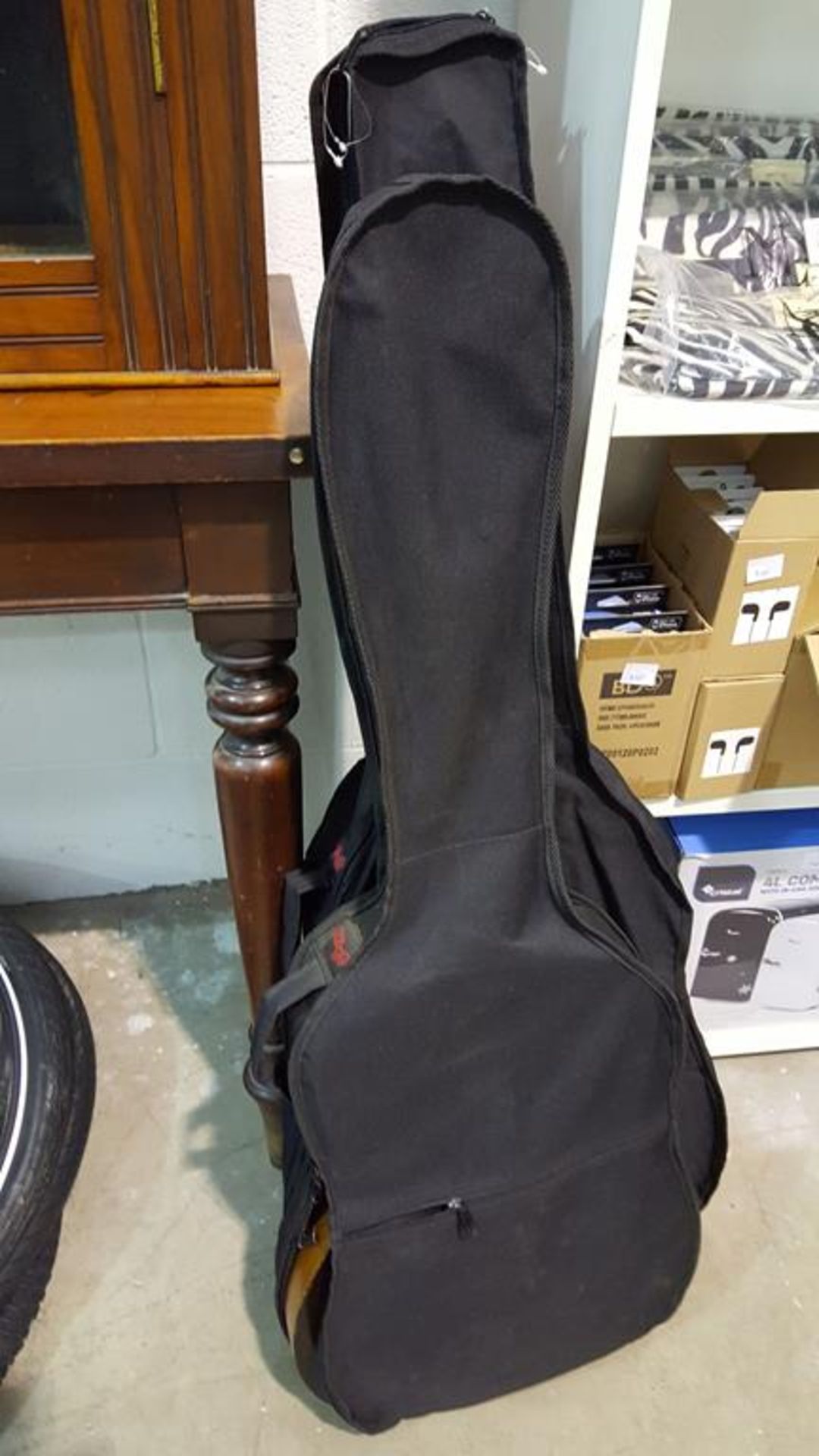 Two Acoustic Guitars with cases