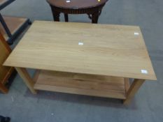 A new Oak Effect Coffee Table