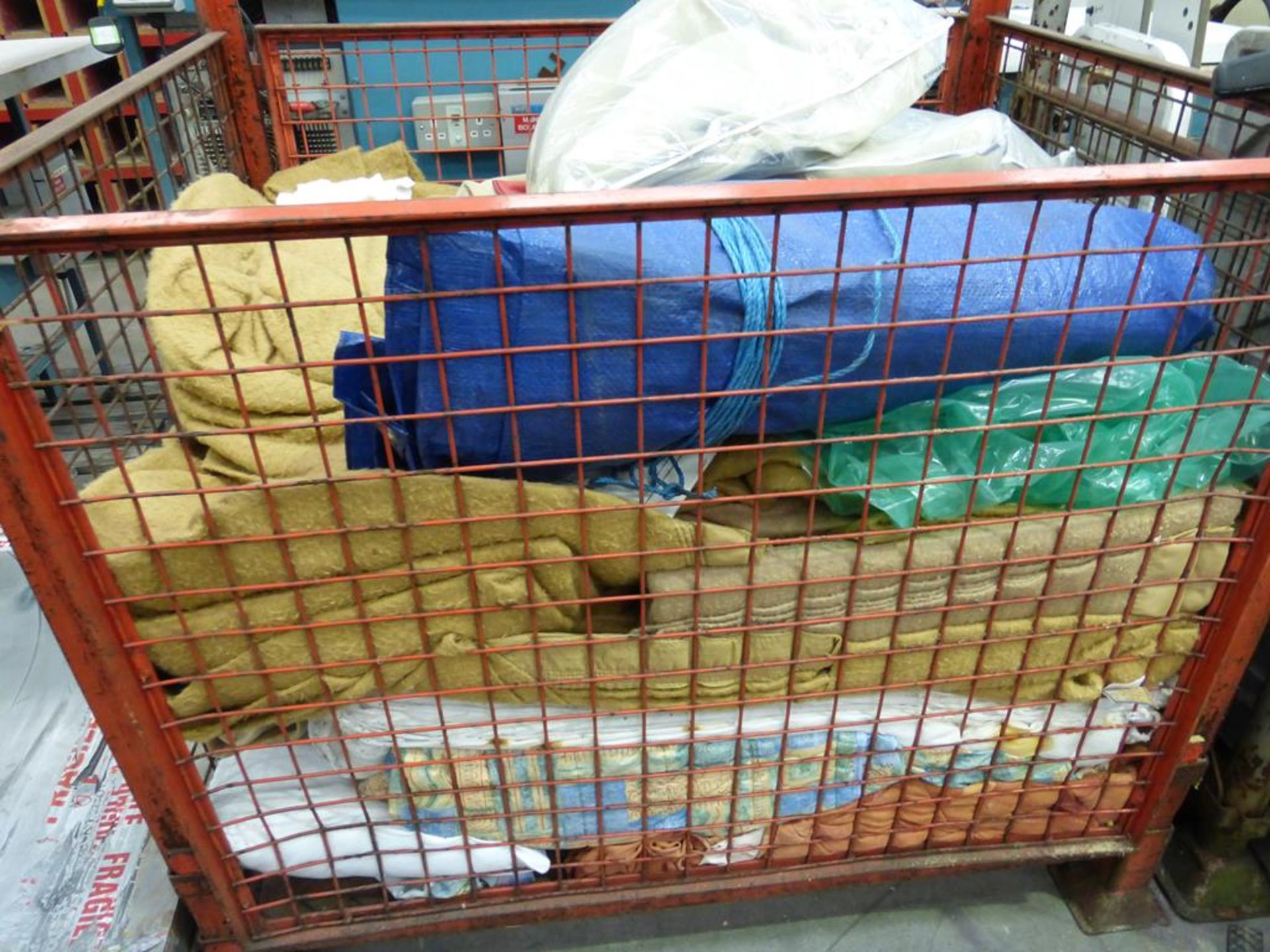 Stillage of assorted Storage Blankets