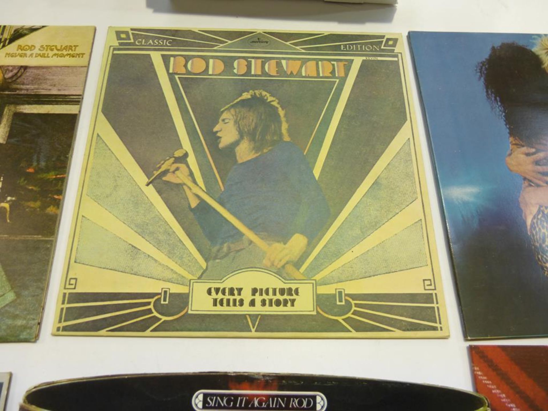 Six Rod Stewart LPs - Image 3 of 10