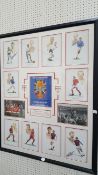 Memorabilia of the 1966 England Mens Football Team