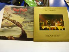 Two Deep purple LPs