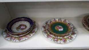 Shelf of Bavarian Porcelain