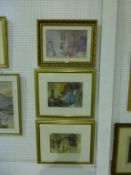 Three Framed Sir William Russell Flint Prints