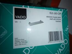 10 x Vado Elements Frosted Glass Shelf