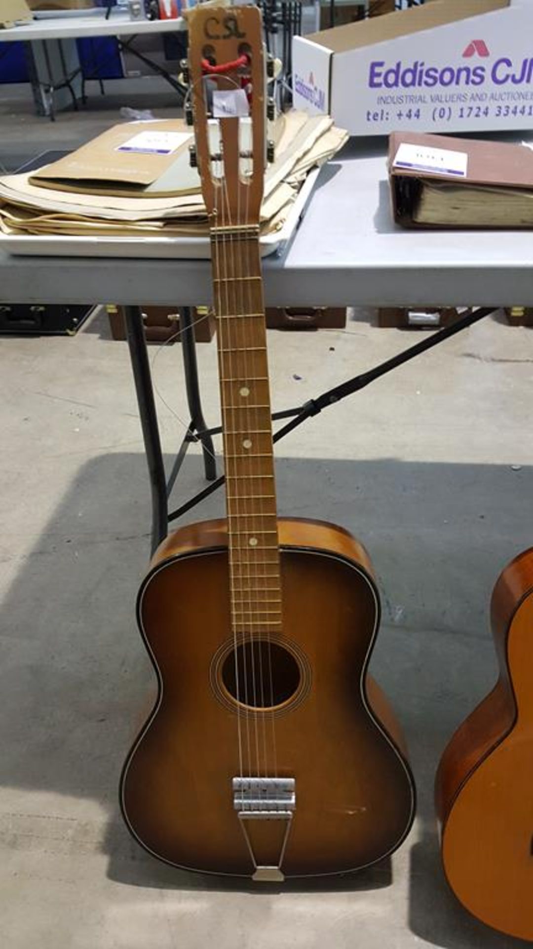 Two Acoustic Guitars with cases - Image 3 of 3