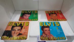 Four Rare Elvis - The Legend Picture Disc Vinyls