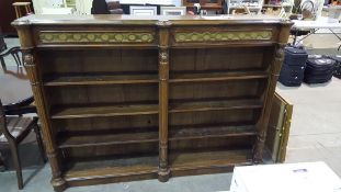 A Circa 1830 William IV Walnut Bookcase