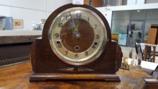 Wooden Mantle Clock