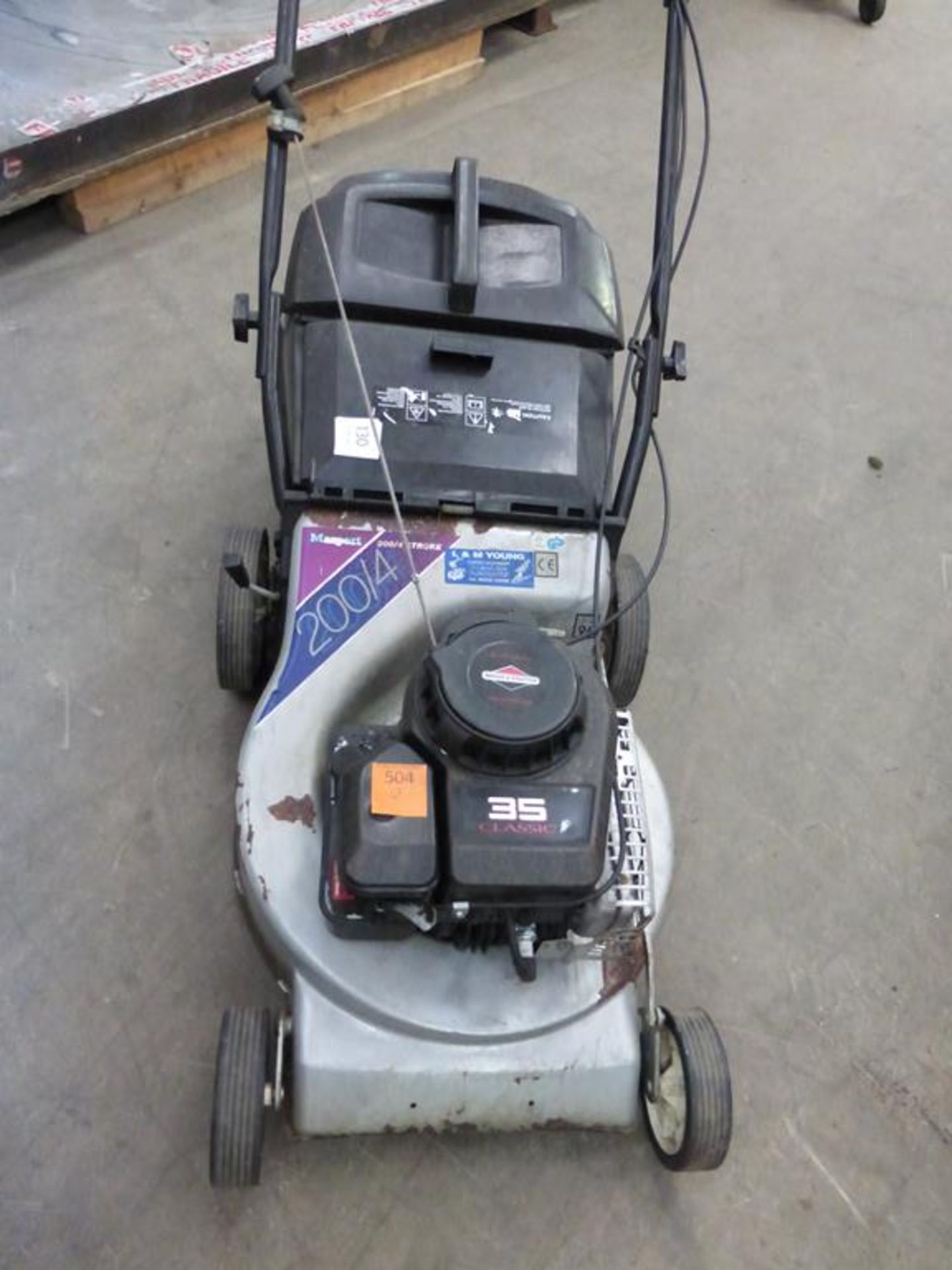 Masport 200/4 Petrol Driven Rotary Mower