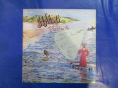 A Signed Genesis "Foxtrot" Vinyl