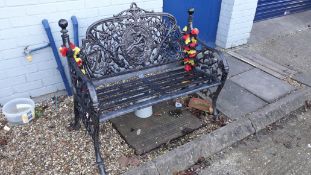 Cast Iron Bench