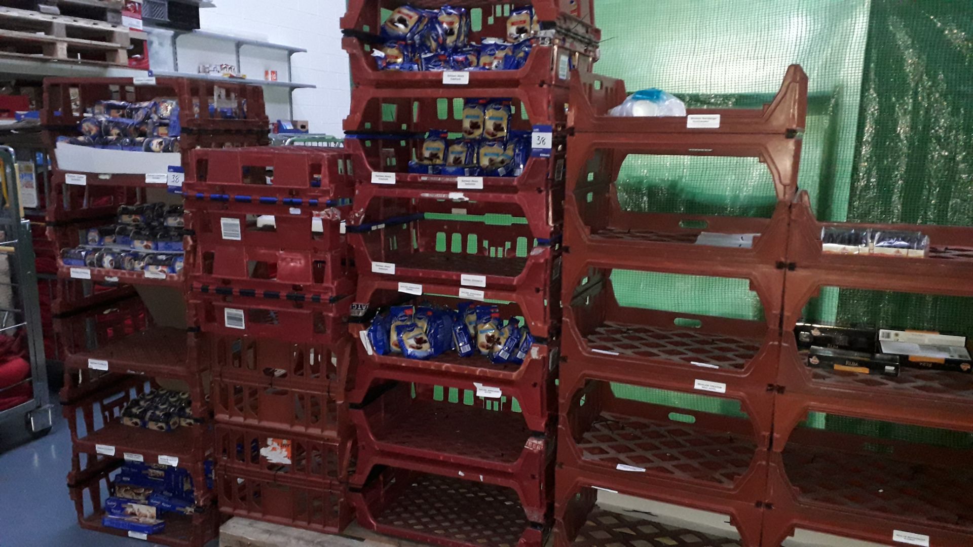 Quantity of Various Biscuits to Bakers Bread Crates - Image 3 of 4