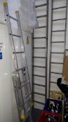 3 x Aluminium Ladders