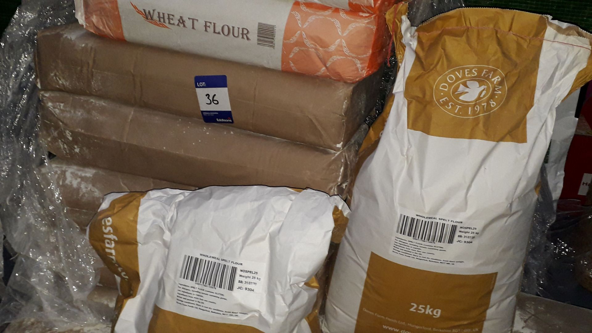 11 x 25Kg Bags of Various Flour - Image 2 of 2