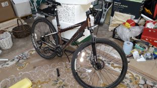 Carrera Hellcat Mens Mountain Bike 24 Speed Disc Brakes (item located upstairs)