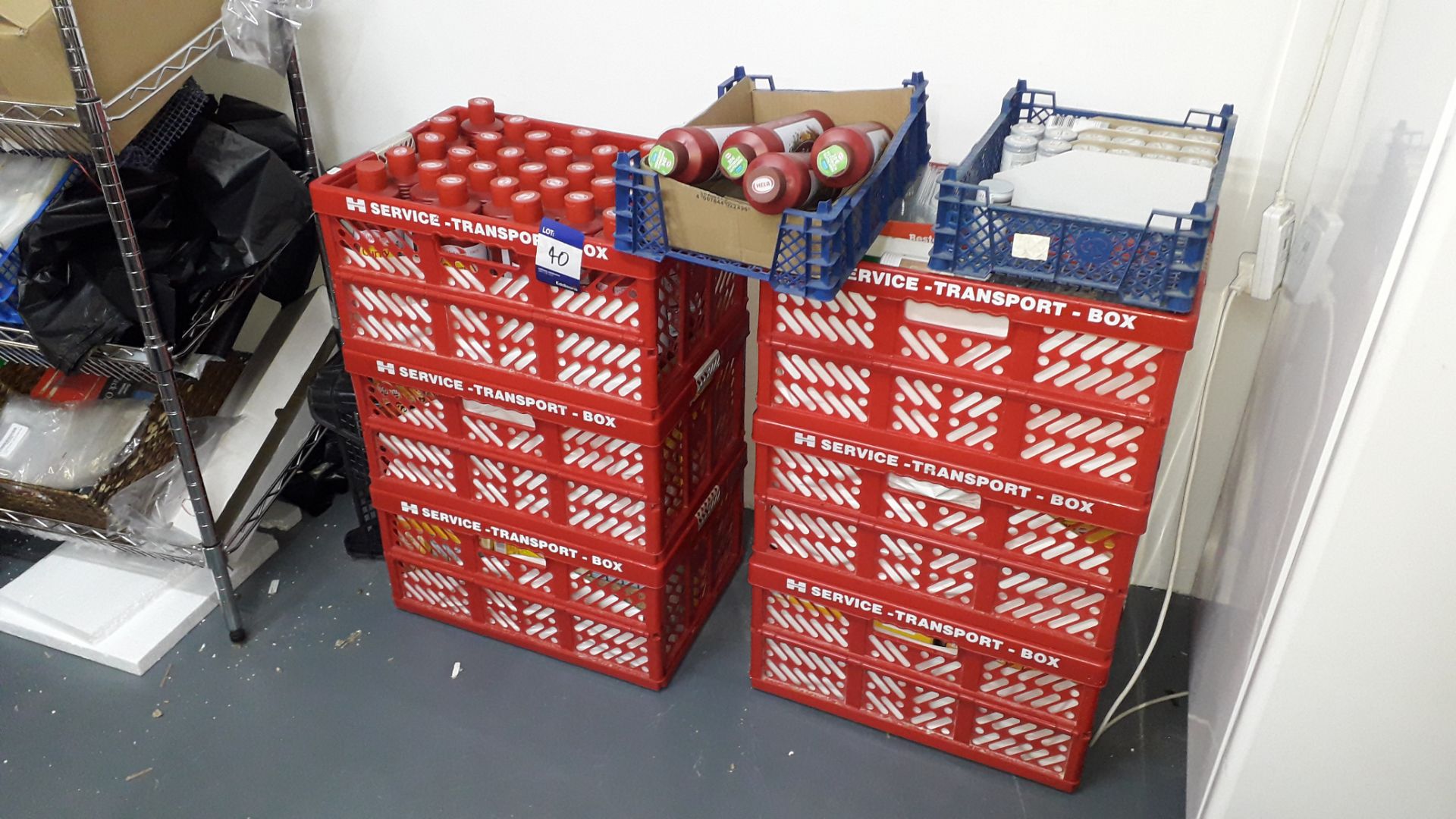 Quantity of Food Stock and racking to Room to include Haribo Sweets, Cakes, Biscuits, Crisps, - Image 3 of 8