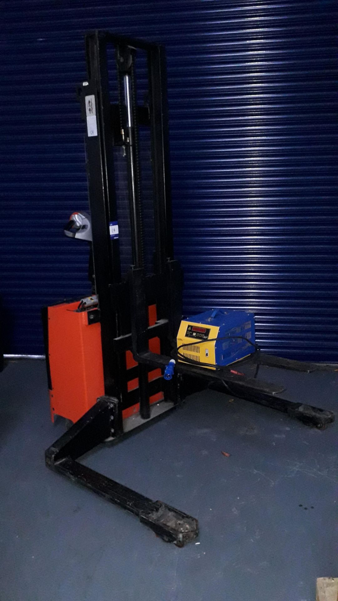 Sinolift Electric Stacker model OK1232 1,200Kg Capacity with Charger