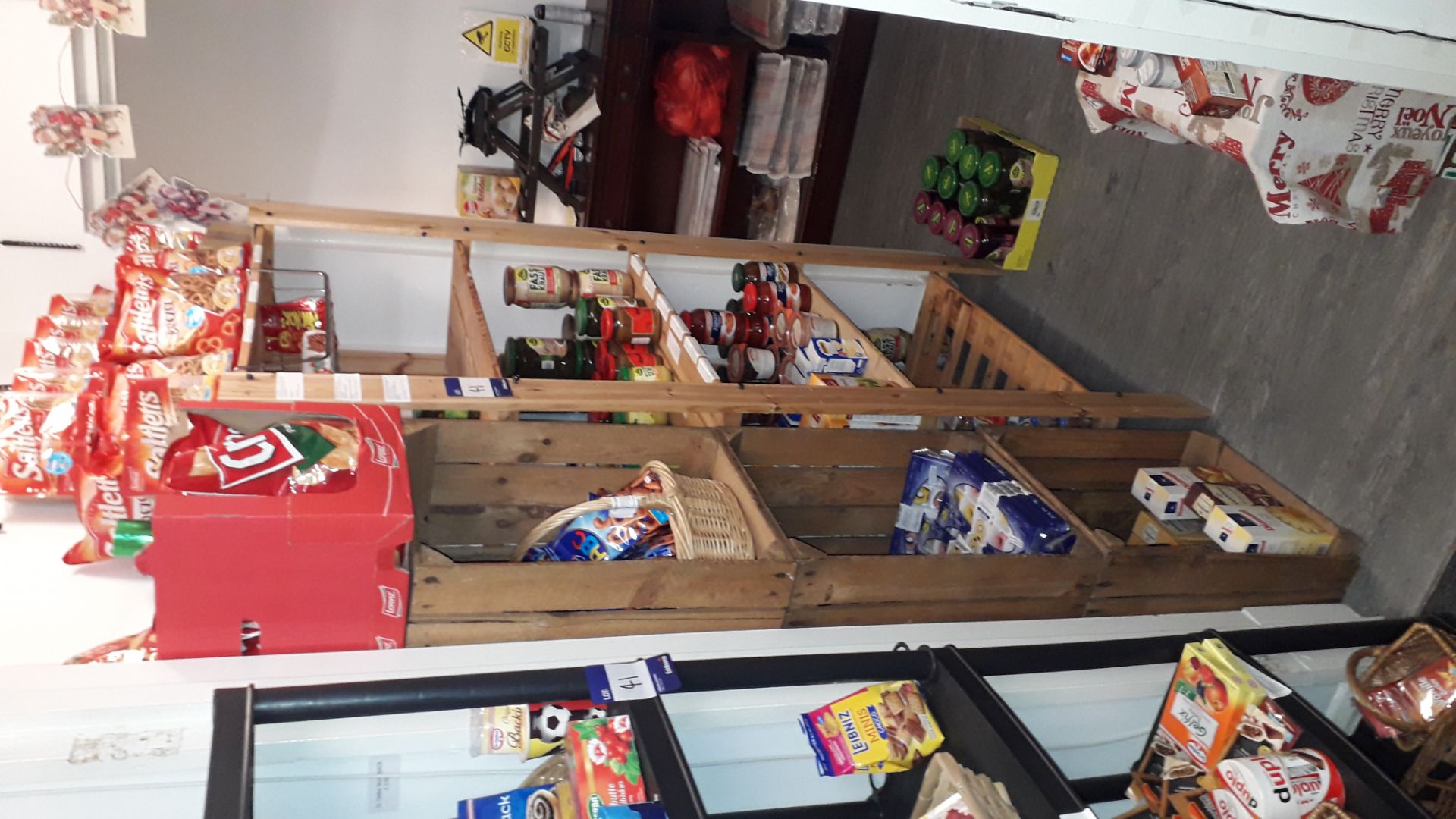 Racking and Contents to Shop Store to include Various German Cakes, Biscuits, Crisps, Pickles, - Image 7 of 11