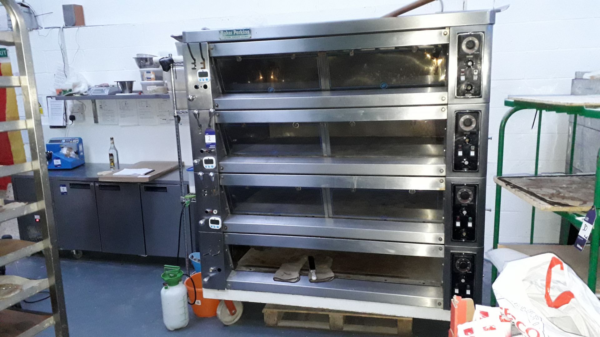 Pavailler MC40 4 Deck Electric Oven 410v - Image 2 of 3