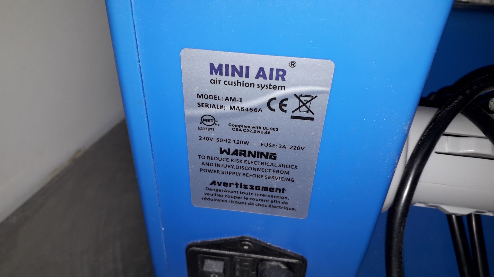 Kite Packaging MiniAir AM-I Air Cushion System Serial Number MA6456A - Image 2 of 2