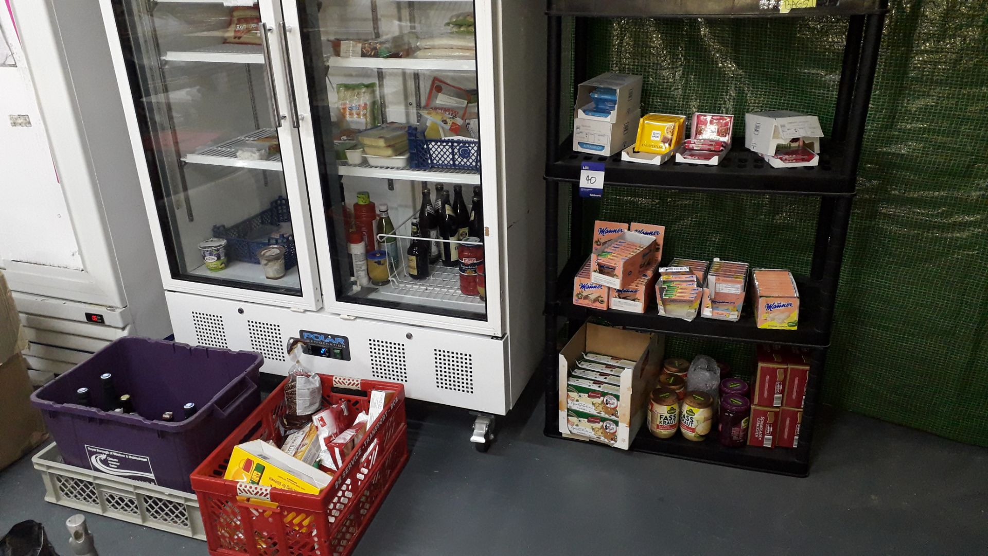 Quantity of Food Stock and racking to Room to include Haribo Sweets, Cakes, Biscuits, Crisps, - Image 8 of 8